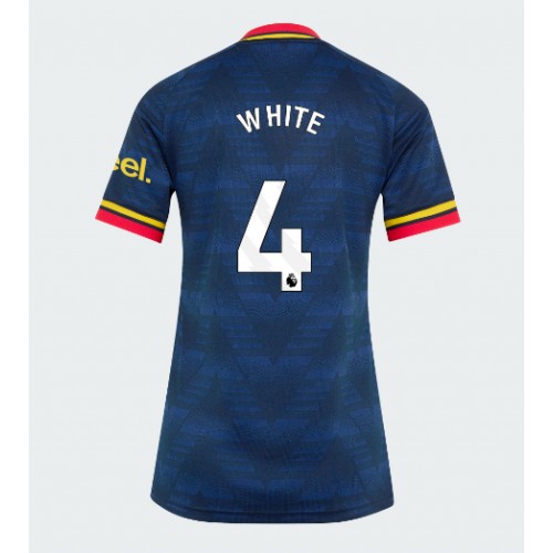 Fotbalové Dres Arsenal Ben White #4 Dámské Venkovní 2026-27 Krátký Rukáv